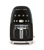 Smeg Macchina da Caffè filtro 50’s Style, nero lucido – DCF02BLEU