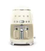 Smeg Macchina da Caffè filtro 50’s Style, panna lucido – DCF02CREU