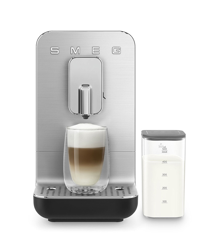 Smeg Macchina da Caffè automatica con sistema latte, nero – BCC13BLMEU