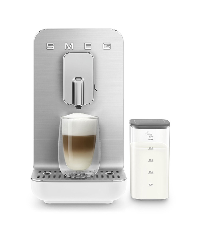 Smeg Macchina da Caffè automatica con sistema latte, bianco – BCC13WHMEU